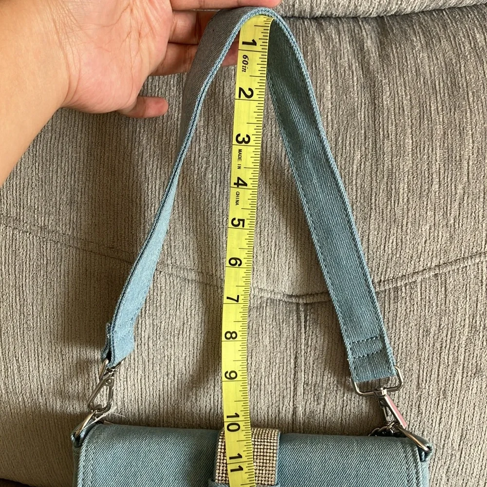 Claire’s Blue Denim Shoulder Bag - Picture 17 of 17